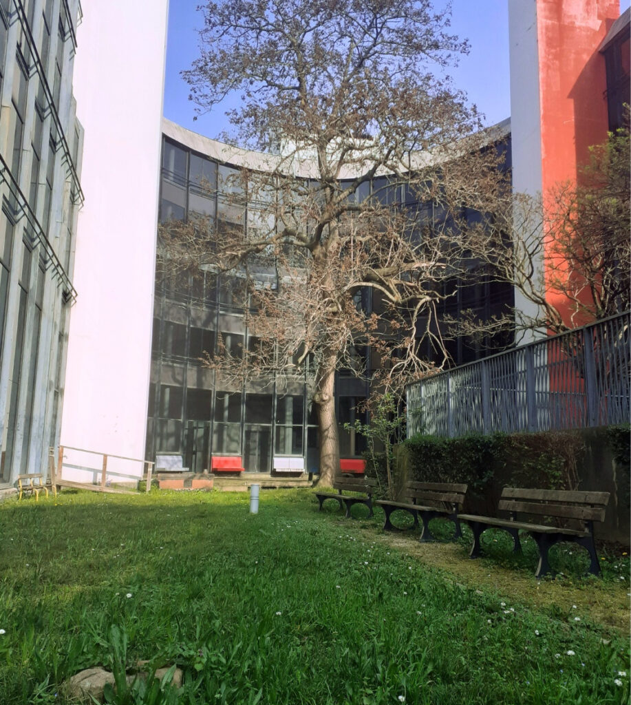 Le jardin de la bourse