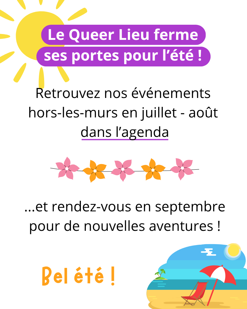 Horaires du Queer Lieu